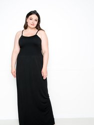 Seamless Cami Dress - Black