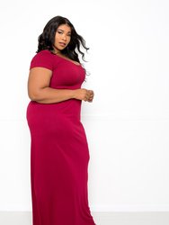 Seamless T-shirt Maxi Dress