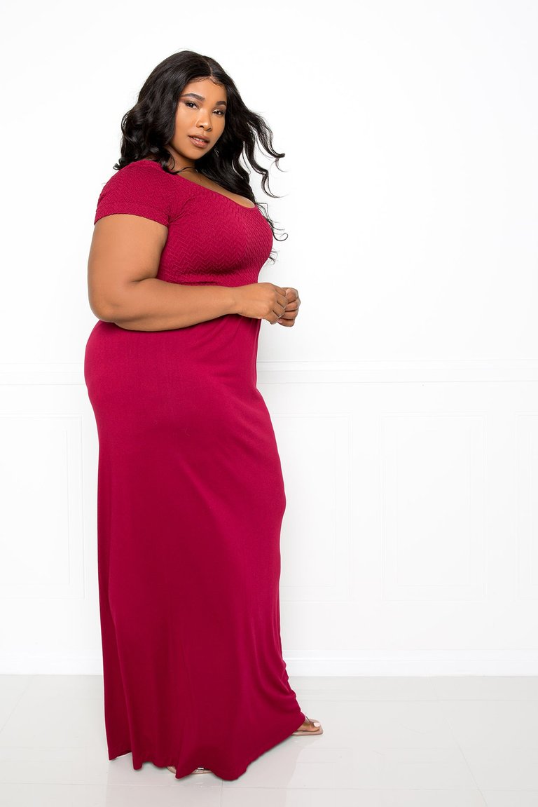 Seamless T-shirt Maxi Dress