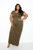 Seamless T-shirt Maxi Dress - Olive