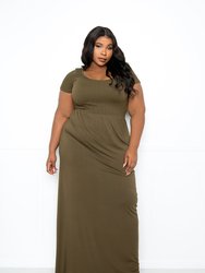 Seamless T-shirt Maxi Dress