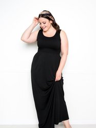 Seamless Tank Dress - Black