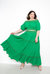 Smocking Top and Skirt Set - Green