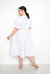 Tiered Poplin Dress