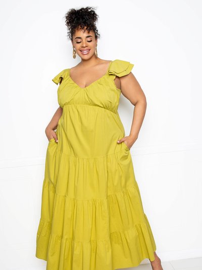 Buxom Couture Tiered Ruffle Sundress product