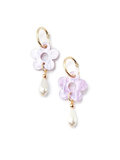 By Chavelli Daisy Pearl Drop Earrings product