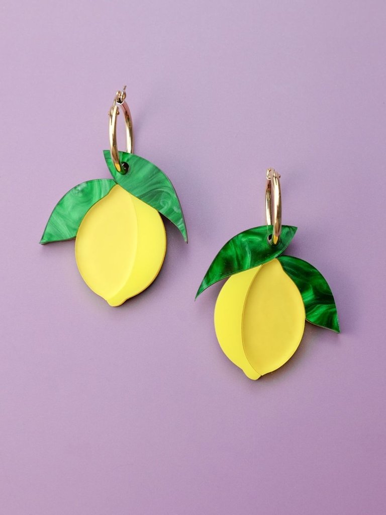 Sicilian Lemon Earrings