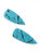 Turquoise Dagger Stud Earrings - Turquoise