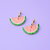 Watermelon Slice Earrings