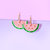 Watermelon Slice Earrings