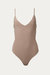 Essential Stretch-Jersey Bodysuit In Mauve - Mauve