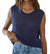 Knit Tank In Midnight Blue