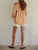 L7004 | Off The Shoulder Long Sleeve Top In Peach