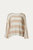 Lightweight Striped Cotton Sweater In Beige/Ivory - Beige/Ivory