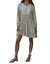 Lilith Patterned Dress In Beige - Beige