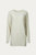 Ribbed Cotton-Blend Oversized Sweater In Pale Beige - Pale Beige