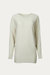 Ribbed Cotton-Blend Oversized Sweater In Pale Beige - Pale Beige