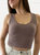 Seamless Tank In Beige - Beige