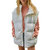 Summit Slope Puffer Vest In Snow White - Snow White