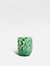 Confetti Glass Tumblers Set of 6 - Green - Green