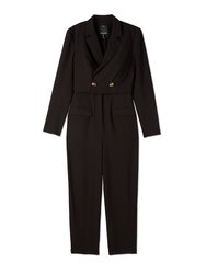 Accepting Long Sleeve Double Breasted Jumpsuit