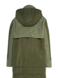 Sustainable Down Hooded Anorak