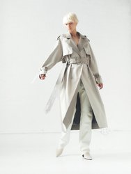 Sustainable Water Resistant Trench Coat