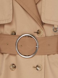 Sustainable Water-Resistant Trench Coat