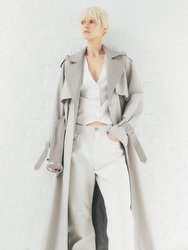 Sustainable Water Resistant Trench Coat