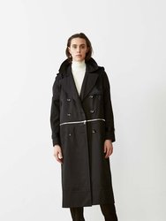 Water-Resistant Sustainable Convertible Trench