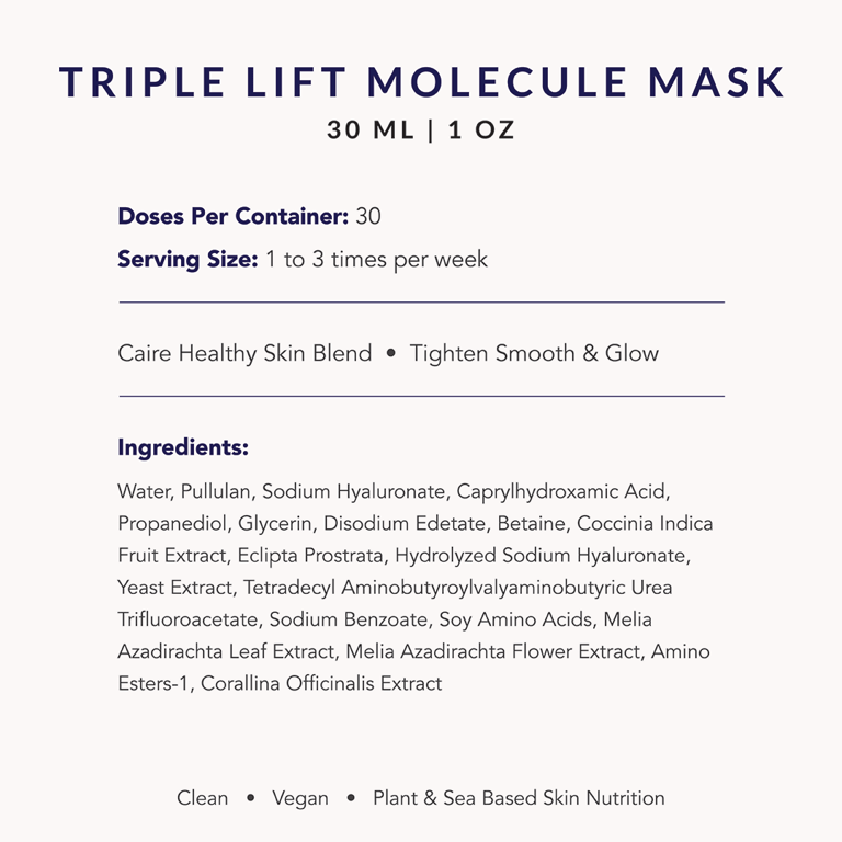 Triple Lift Molecule Mask 30 mL | 1 oz. (30 Day Supply)