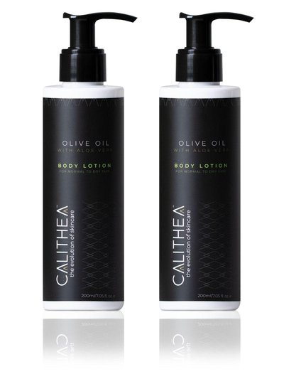 Calithea Skincare Olive Oil & Aloe Vera Body Lotion - 2 Pack product