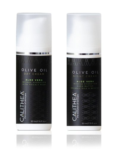 Calithea Skincare Olive Oil & Aloe Vera Intense Hydration Day Cream & Night Cream Set product