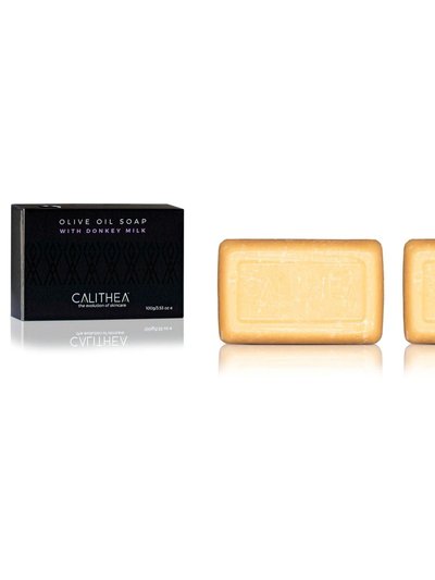 Calithea Skincare Olive Oil Soap: 100% Natural Content - 100g - 2 Pack product