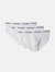 3-Pack Cotton Stretch Brief Underwear - White