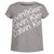 Big Girl's Fresh Tilt Logo Tee - Med Grey Heather