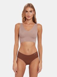 Invisible Lightly Lined V-Neck Bralette - Josephine