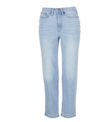 High Rise Slim 27 Inseam Jeans - Mendacino