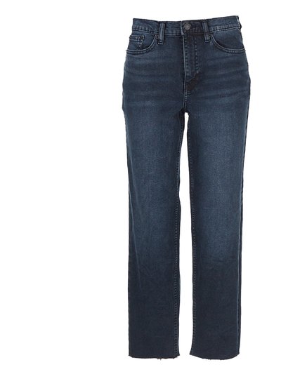 Calvin Klein Jeans High Rise Straight Leg With Raw Hem 27 Inseam Jean product
