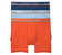 Men's 3 Underwear Comfort Microfiber Boxer Briefs - Rapid Blue/Estate Blue/Oriole