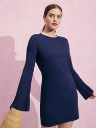 Freyette Dress - Navy - Navy