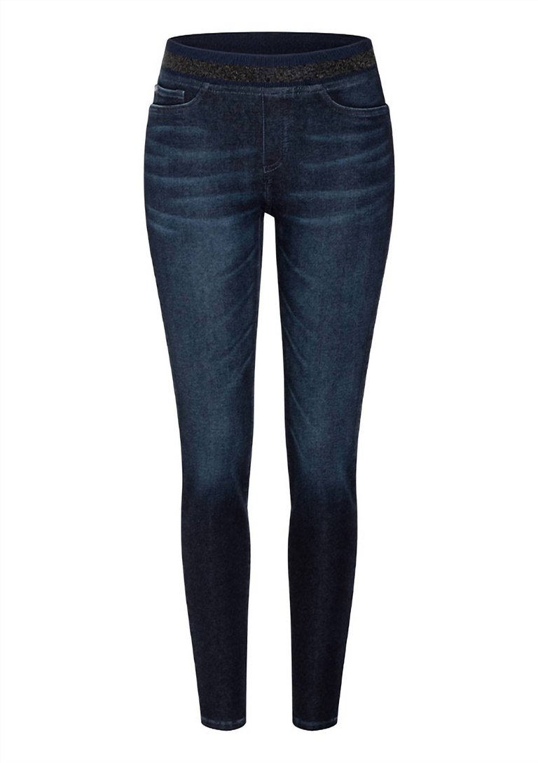 Women Philia Pant In Dark Indigo - Dark Indigo