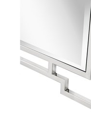 Aldon Casual Rectangle Framed Floating Accent Mirror