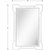 Aldon Casual Rectangle Framed Floating Accent Mirror