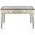 Algiers Champagne Rectangle Glass Console Table - Champagne