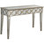 Algiers Champagne Rectangle Glass Console Table