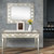 Algiers Champagne Rectangle Glass Console Table