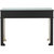 Aubrey 48 in. Champagne Rectangle Glass Console Table