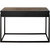 Bailey 47.2 in. Brown Rectangle Glass Console Table