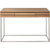 Barnes 47.2 in. Brown Rectangle Glass Console Table - Brown